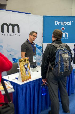 DrupalCon Portland Drupal Assoc Flickr Booth